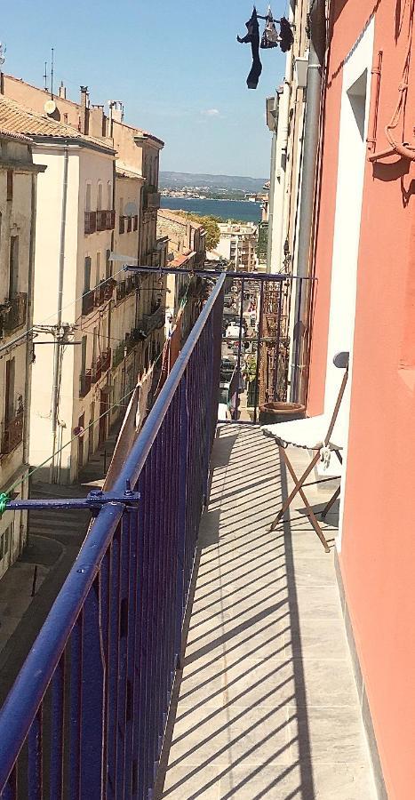 Appart Central A Sete Avec Balcon Exterior photo