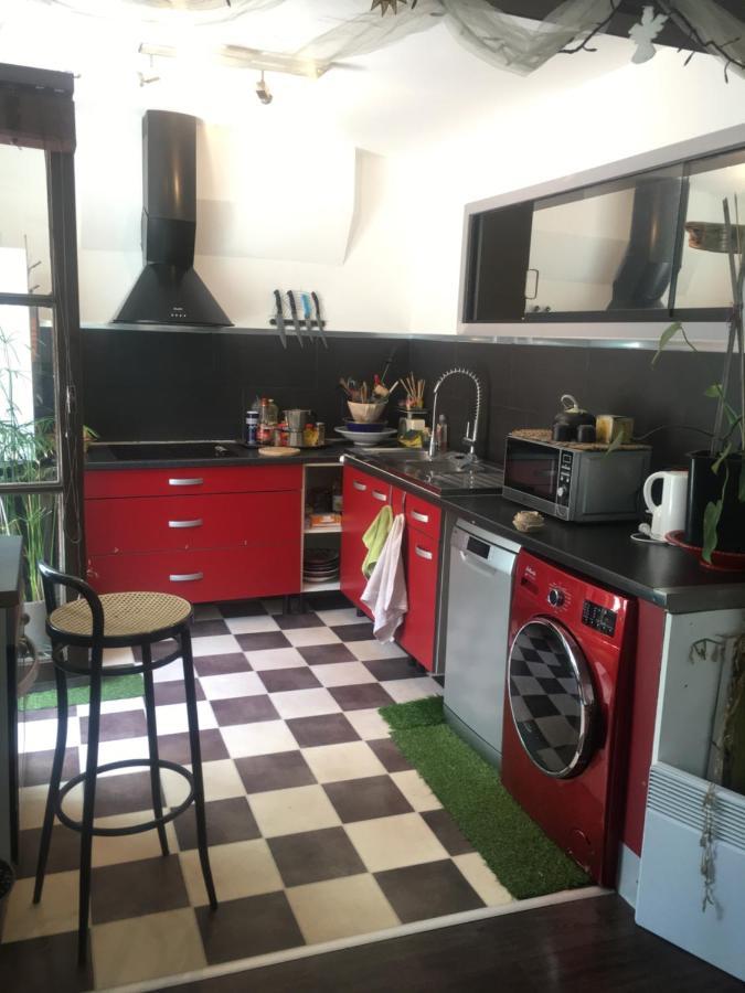 Appart Central A Sete Avec Balcon Exterior photo